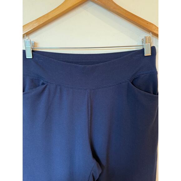 Weekends by Chico's Pull On Short Leggings Blue Women's Size 0 Activewear - Picture 5 of 9